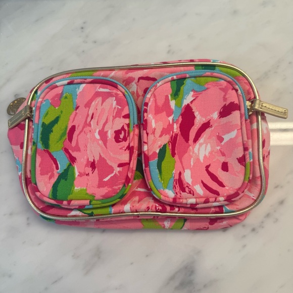 Lilly Pulitzer First Impressions Print Women's Cosmetic Bag - Picture 2 of 4